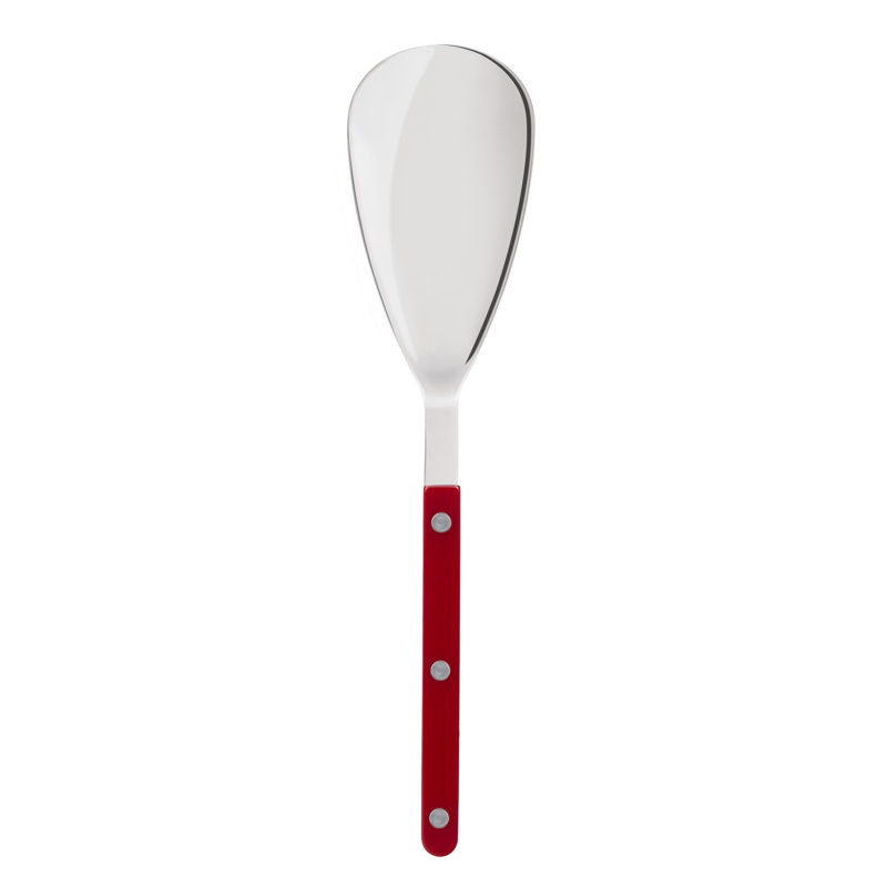 Bistrot Solid Serving Spoon, Burgundy