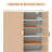 Modern Shoe Cabinet with Adjustable Shelves-1494982231