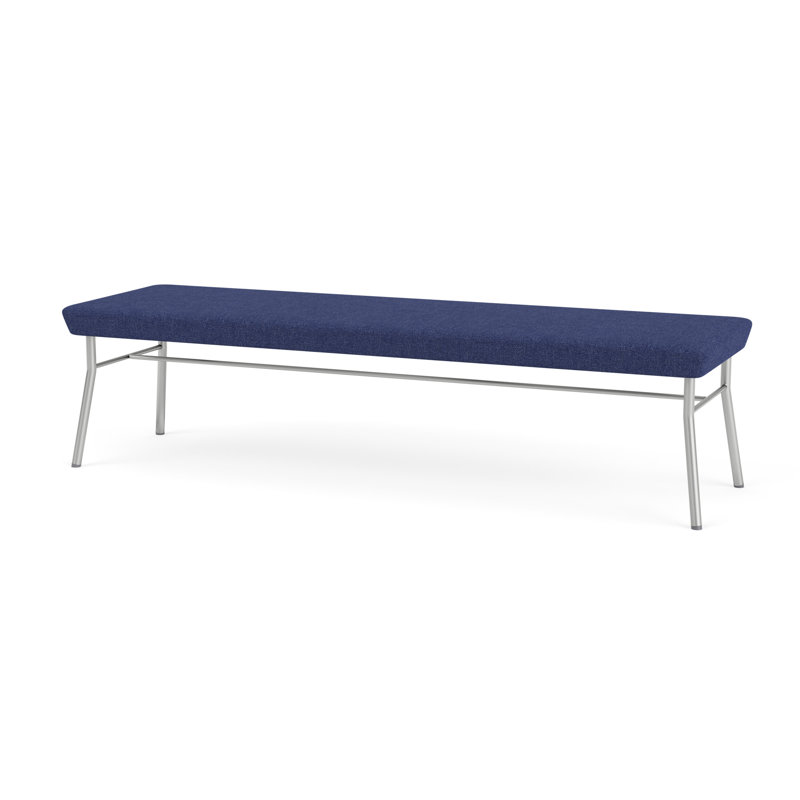 Banc en métal 3 places Chat, Argent, Amiral Archetype