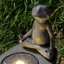 Meditating Frog Polyresin Fountain with LED Lights