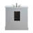 Hermes 36'' Single Bathroom Vanity with Marble Top-1646516512