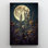 «Rosemary Blooming Under the Mooonlight», impression sur toile tendue