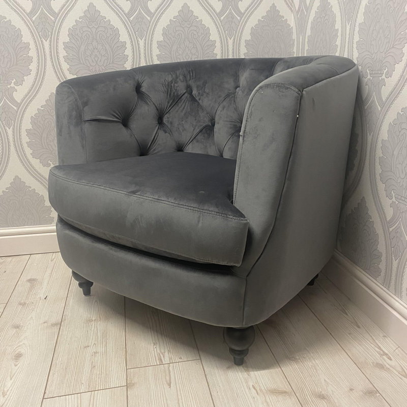 Farrahn Velvet Side Chair