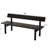 Wood Bench Black Farmhouse Bench Dining Bench-516523243