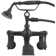 P1014 British Telephone Tub Faucet with Metal Handheld Shower and Lever Handle