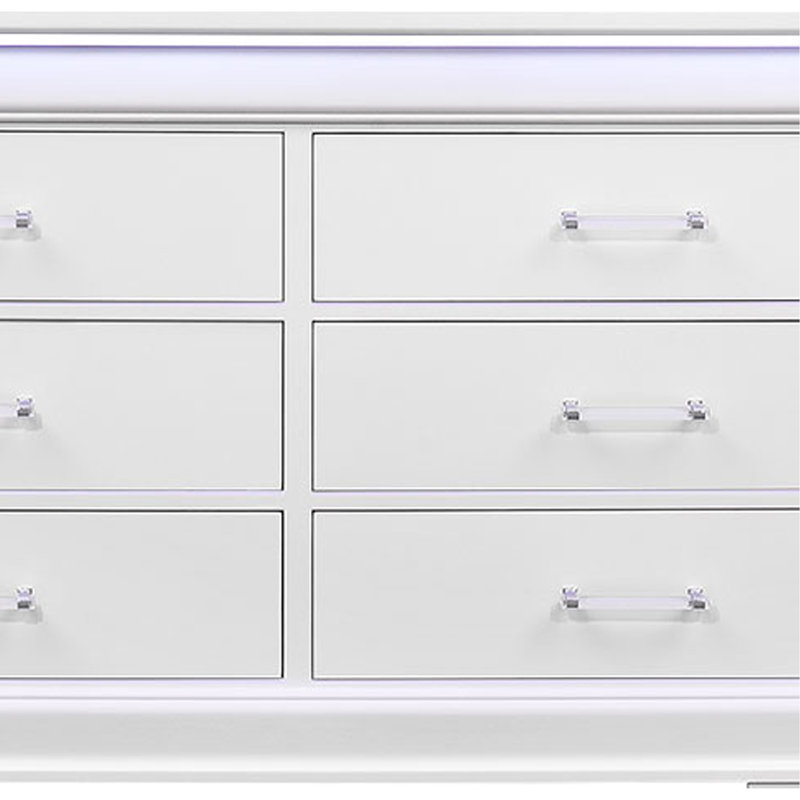 DRESSER AVEC DEL, Blanc