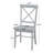 Bellmead Solid Wood Cross Back Side Chair-1162645692