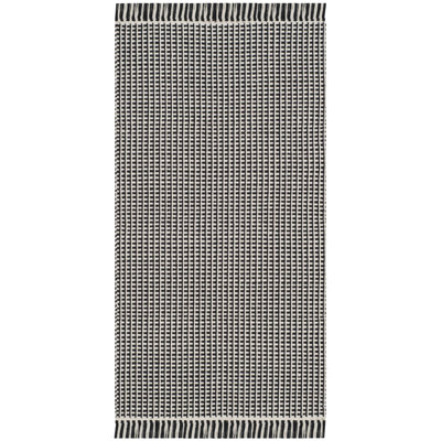 Bester Hand-Woven Geometric Cotton Rug