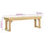 Sunnyslope Solid Wood Pine Outdoor Bench