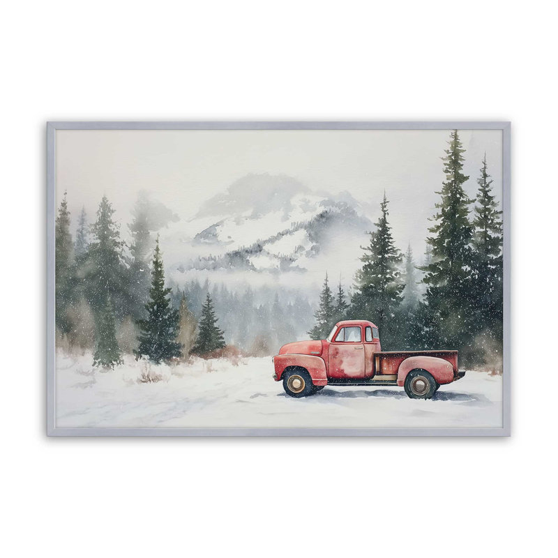 Impression d'art Frosted Haul, 18 po x 24 po, Chrome poli