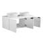 Wall Mounted Single Double With Stone Top