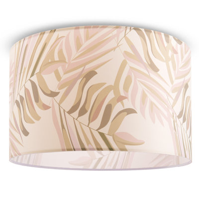 Prairieburg Fabric Flush Ceiling Light