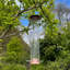 Gelsomina Metal Hanging Tube Bird Feeder