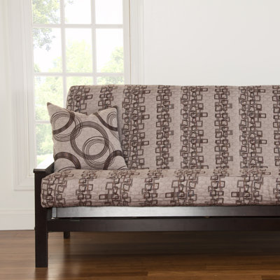Arney Box Cushion Futon Slipcover