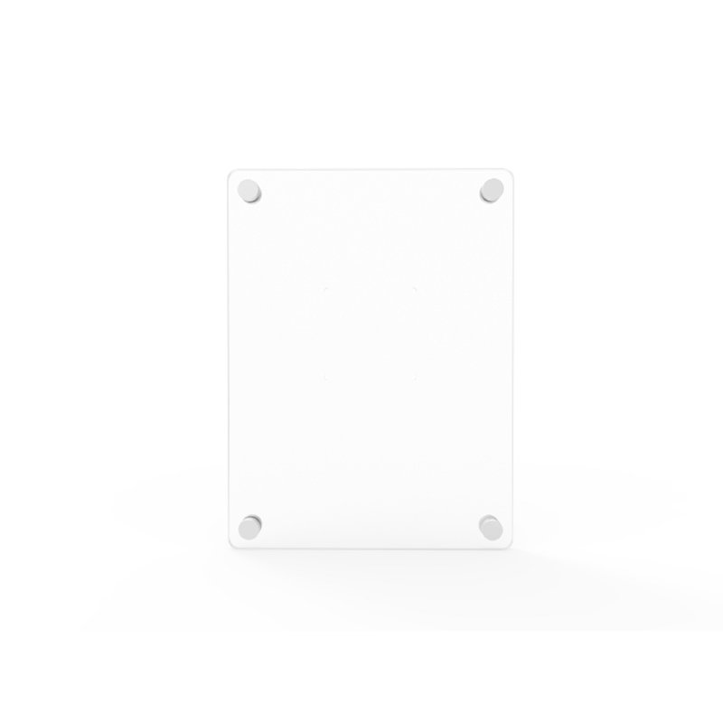 Porte-affiche mural en plexiglas transparent