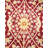 One-of-a-Kind Hayner Hand-Knotted 1990s 12'2" x 15'4" Wool Area Rug in Red/Yellow/Beige
