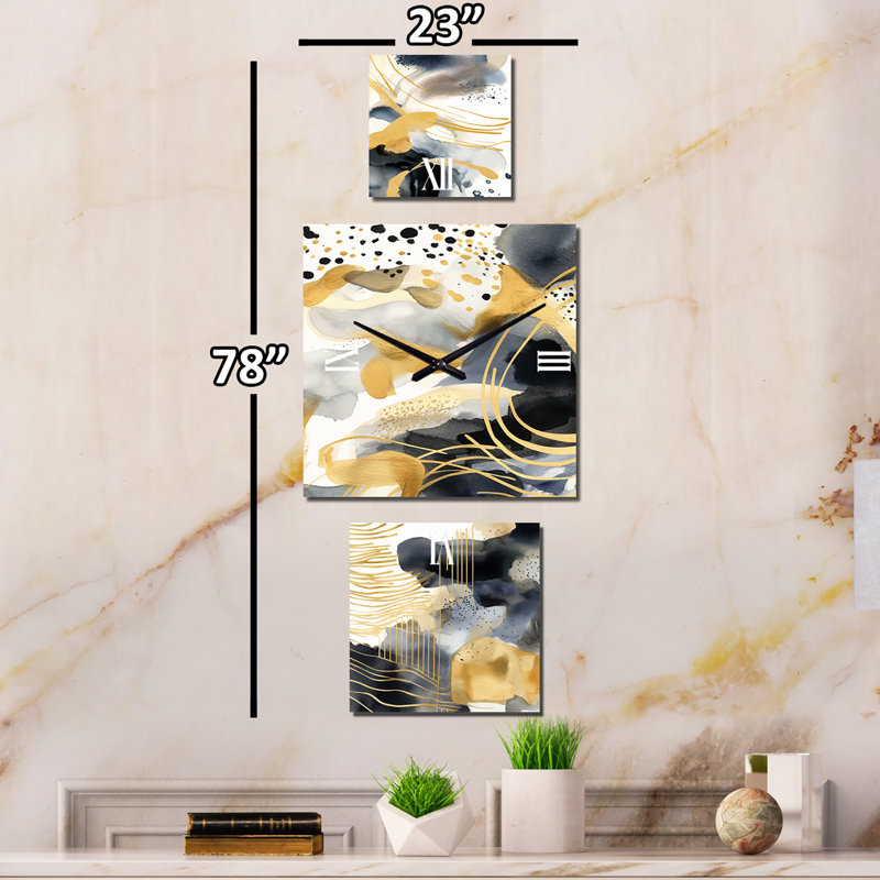 Jeseka Metal Wall Clock
