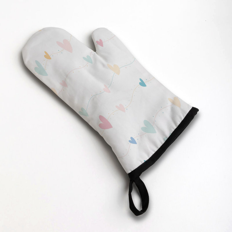 Gant de cuisine en coton Minimal Love Design