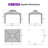 PURPLE LEAF 12' x 14'  Hardtop Gazebo Canopy for Patio Deck Backyard Heavy Duty Outside Sunshade with Netting and Curtains Outdoor Permanent Metal Pavilion