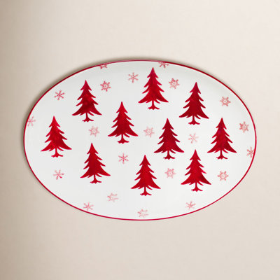 Winterfest Oval Platter