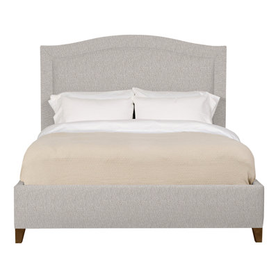 Caroline/Casey Queen Upholstered Low Profile Panel Bed