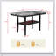 Ensemble de salle à manger moderne 5 pièces avec table en marbre, tablette inférieure et chaises rembourrées en velours