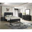 Armoire de chevet contemporaine à 4 tiroirs 1Pc-818337009