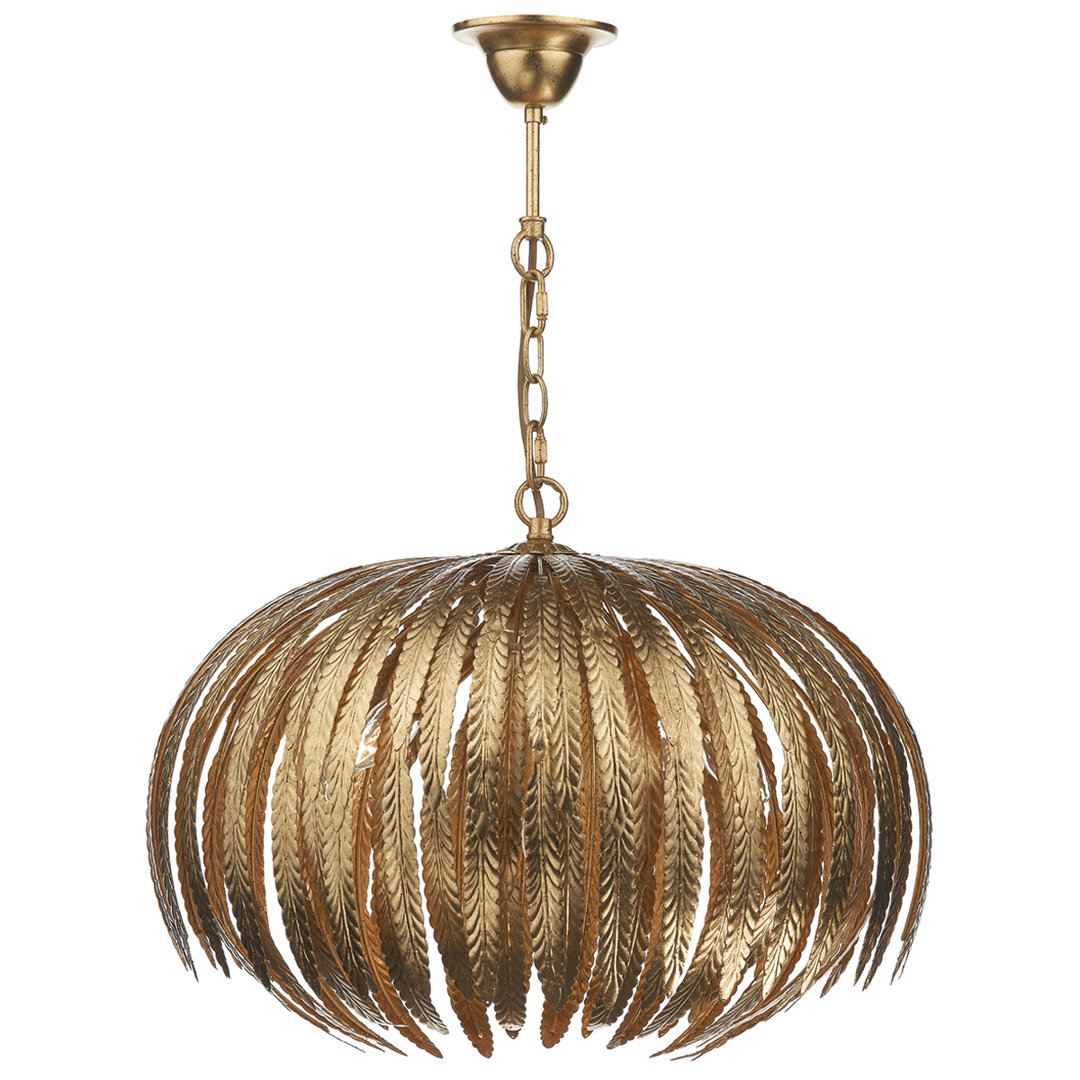 Totterdell 5 - Light Gold Unique/Statement Pendant