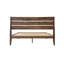 Structure de lit en bois massif de taille moyenne de style Mid-Century Tanira, TAB-44-F, avec tête de lit à lattes, noyer chaud, aucun sommier requis-1842036353-1842036367