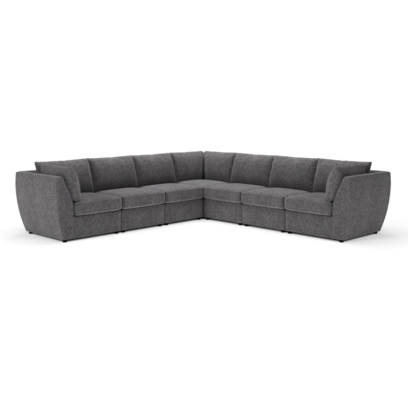 Caldwell Modular Sectional, Valet Carbon