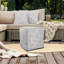 Pouf carré / extérieur Benny Syros Fog-1344187186
