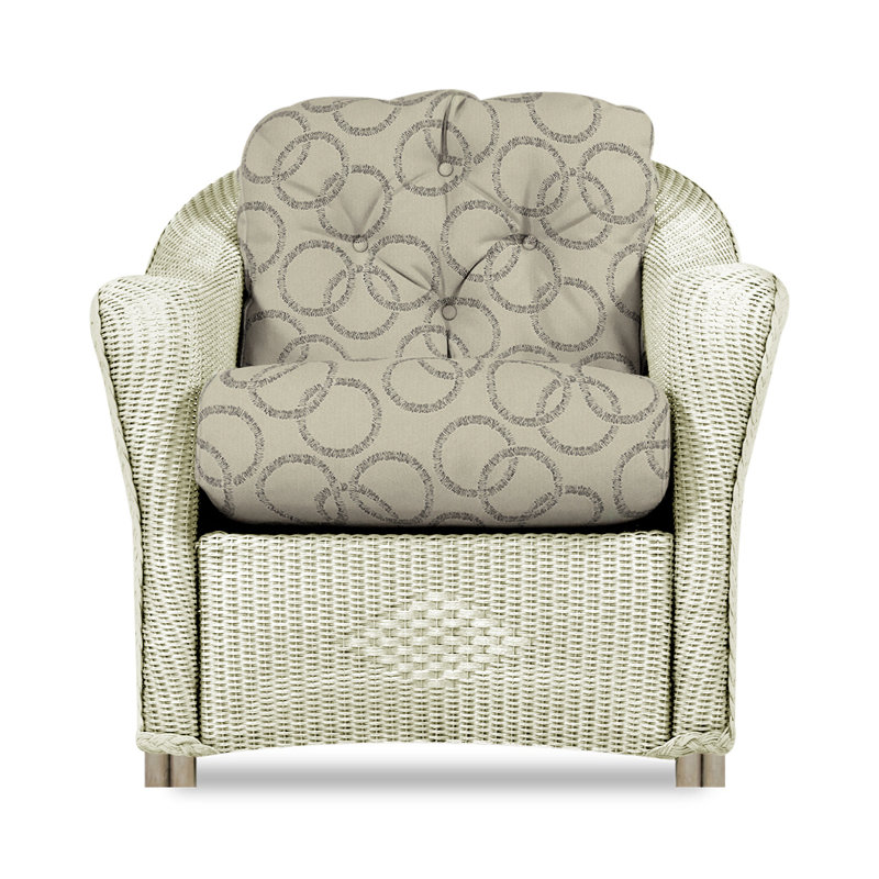 Reflections Outdoor Lounge Chair, Aman Capri, Ivory