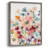 Poppies and Sweetpeas Framed Print - Solid Wood-989639326
