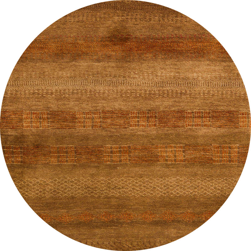 Abstract Indoor Rug, Round 7'