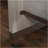L-Shaped Desk, Brown Finish