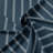 Shay Broad Ticking Stripe Dark Denim Cotton Comforter Set  8 Piece-109897308
