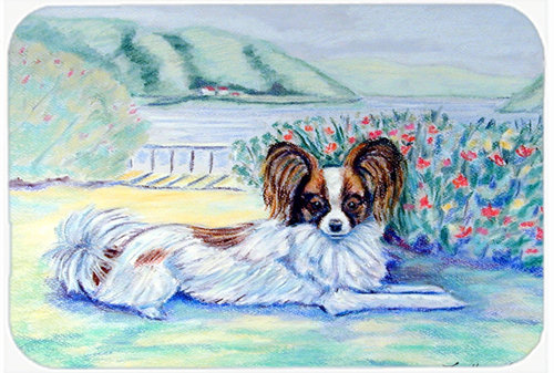 Planche à découper en verre papillon east urban home