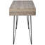 Desk with 2 Compartments Grey