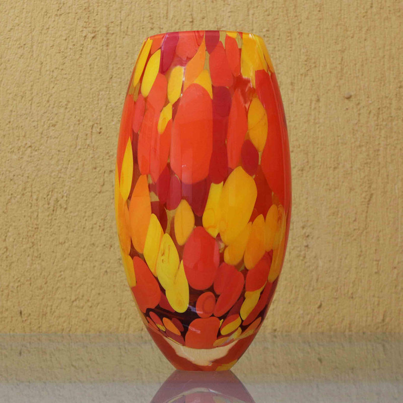 Shantilee Handmade Glass Table Vase