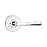 Turino Round Privacy (Bed & Bath) Door Lever with Round Rosette