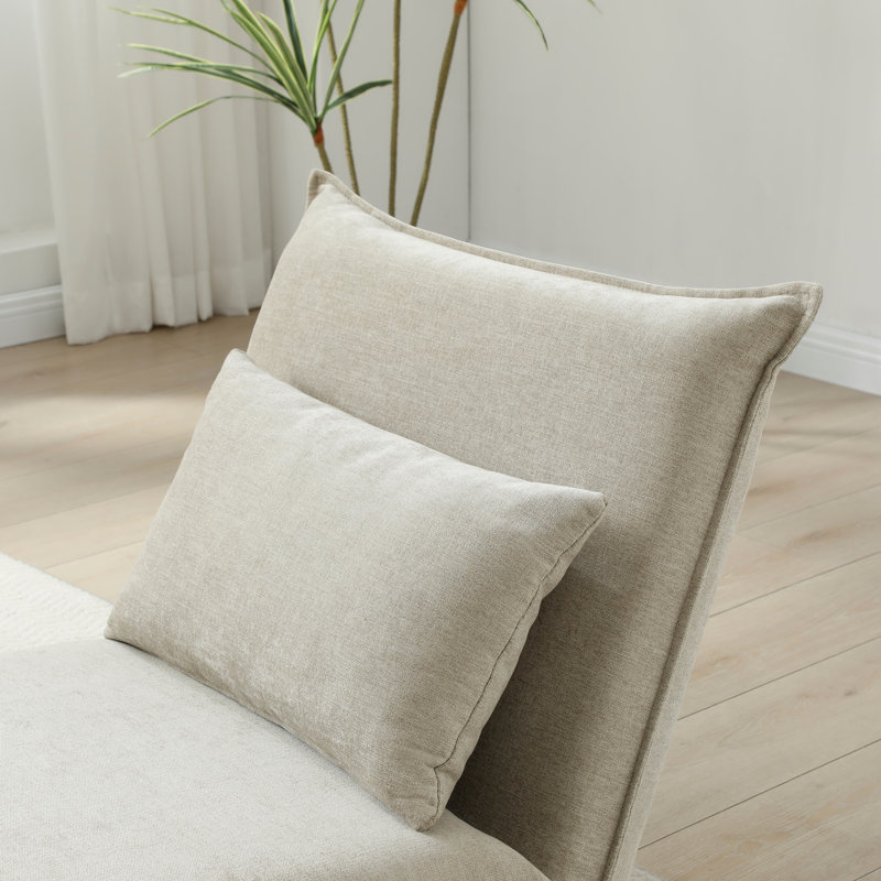 1 Seater Chenille Sofa Bed