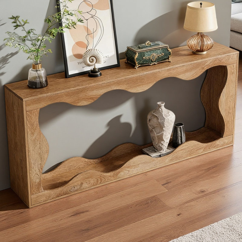 Modern Style Entryway Table,Industrial Console Table,Coffee Table, Wood