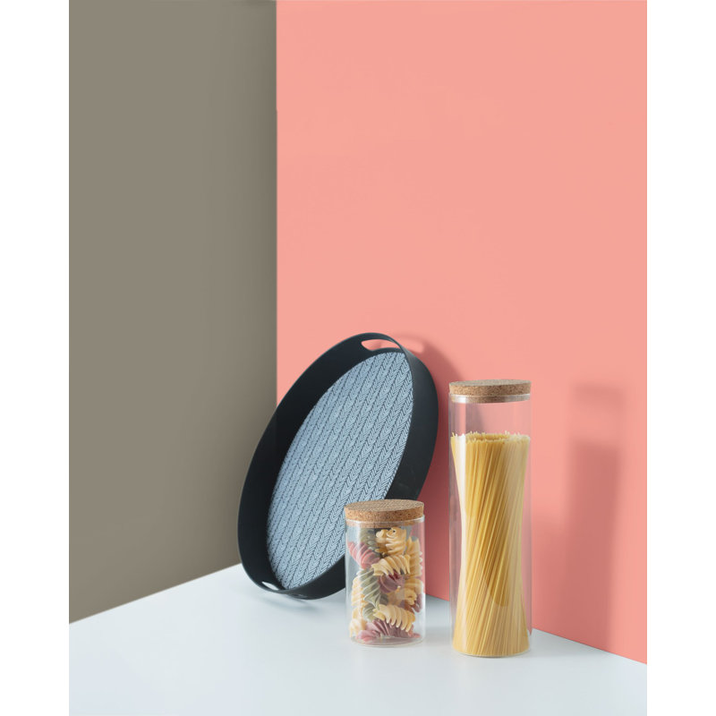 Monochrome 2 Piece Storage Jar Set