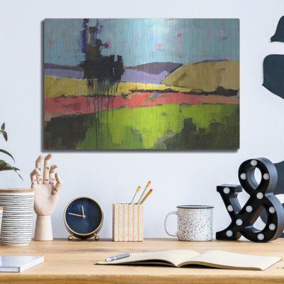 Ivy Bronx 'Untitled Landscape' by Linda Nickell, Metal Wall Art