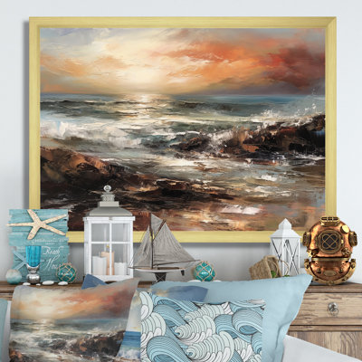 Whispering Coastal Sunset II " Whispering Coastal Sunset II "