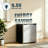 BANGSON 1.6 Cu.Ft Mini Fridge with Freezer, Reversible Door Compact Refrigerator for Dorm, Office, Bedroom, Apartment，Silver-124796875