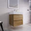 Ensemble de meuble-lavabo mural simple 24 po Babajide-1781100009