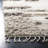 Bakerhill Hand Knotted Wool/Cotton Abstract Rug in Ivory/Gray-844212901