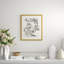 Bessler Study Neutral 3' Framed Graphic Art Print on Glass