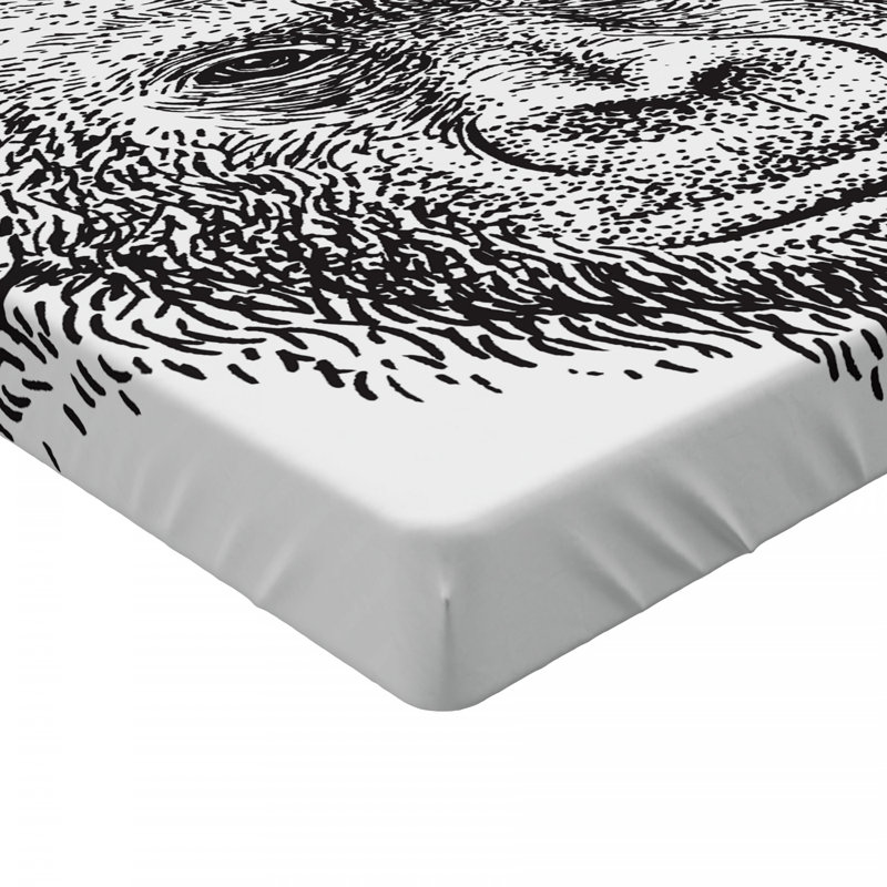 Microfiber Fitted Sheet, Twin Fitted Sheet